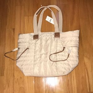 Brand New Beige 9West Tote